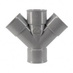 Cross PVC 45° FF : 32