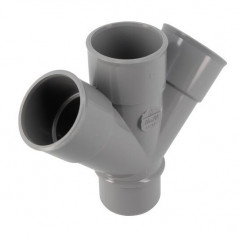 Croix PVC 45 degré MF 40