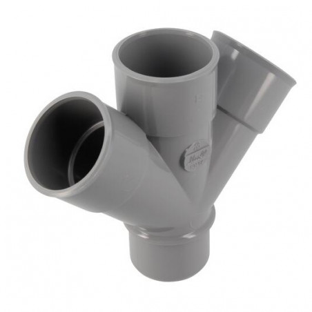 Croix PVC 45 degré MF 40