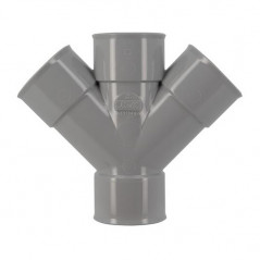 Cruz PVC 45 grados FF 40