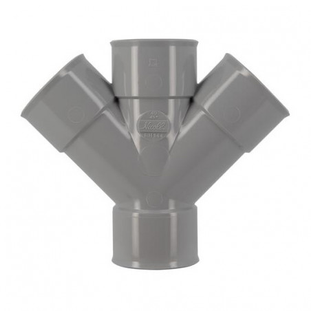 Cruz PVC 45 grados FF 40