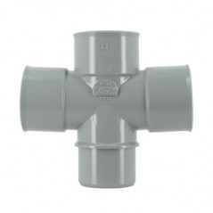 PVC kruis 87 graden 30 (90 graden) Mannelijk/vrouwelijk, 40