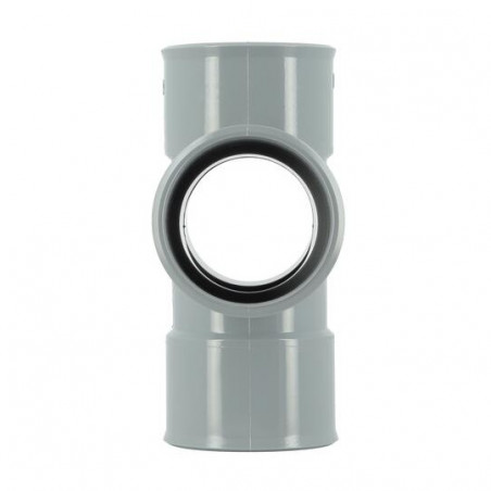 Pvc-Kreuz 87° 30 (90°) Weiblich/Weiblich - 40, NICOLL, RH188