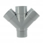 PVC-Kreuz 45° MF: 50