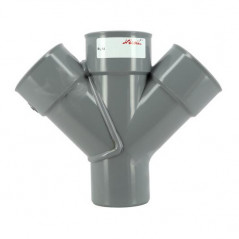 Croix PVC 45 degré MF 63