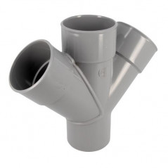 Kruis Pvc 45 Graden Mf 75, NICOLL, RP14