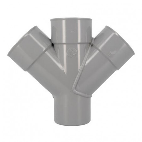 Croix PVC 45 degré MF 75