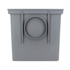 Regard PVC 25x25x25, diamètre 100
