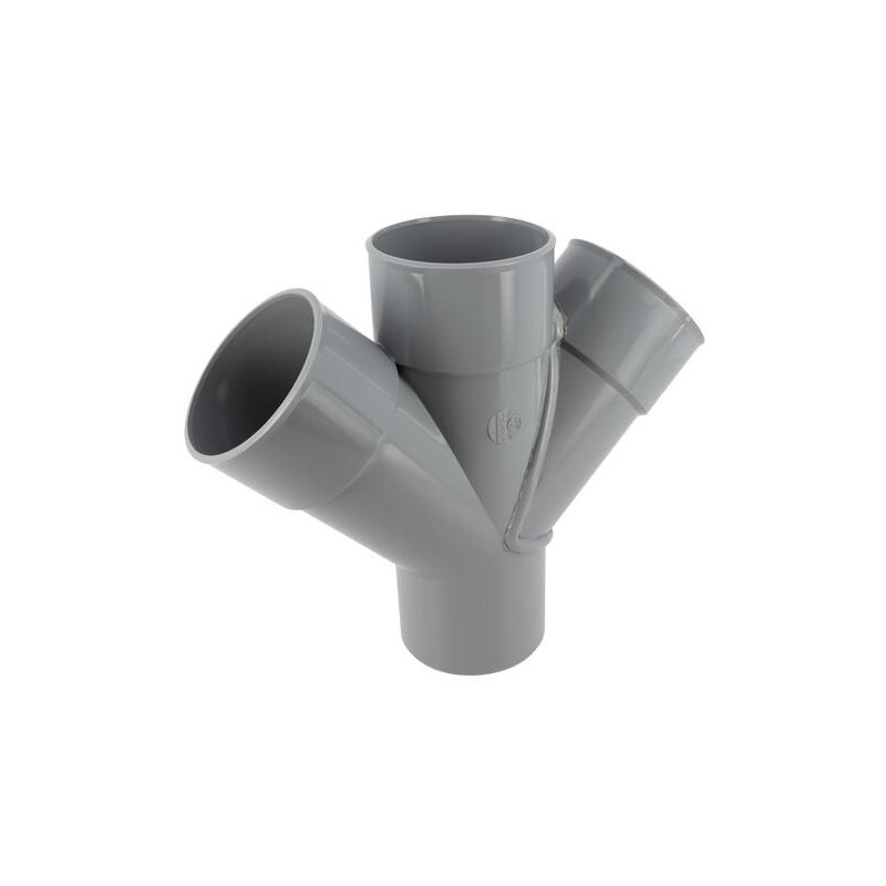 Croce PVC 45° MF: 80