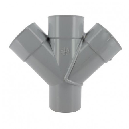 PVC-Kreuz 45° MF: 80