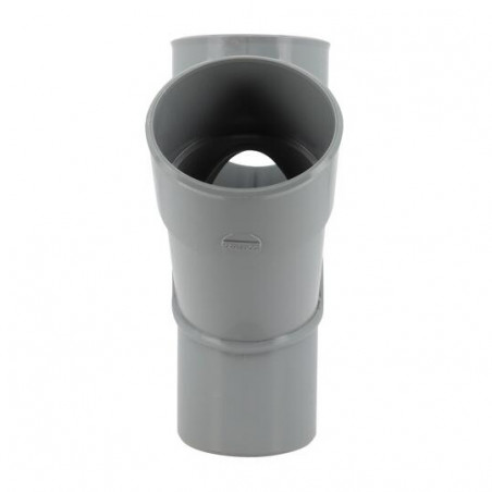 Pvc-Kreuz 45° Mf: 80, NICOLL, RR14