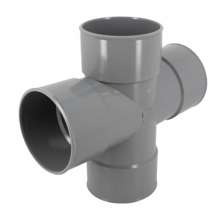 Kruis PVC 87 graden 30 (90 graden) Vrouw/vrouw, 100