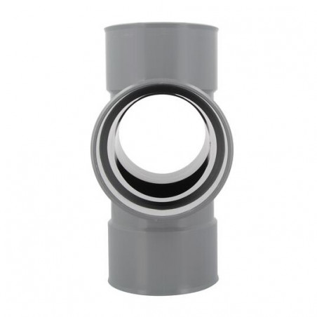 Cross Pvc 87° 30 (90°) Female/Female - 100, NICOLL, RT188