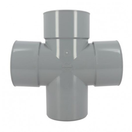 PVC kruis 87 graden 30 (90 graden) Mannelijk/vrouwelijk, 110