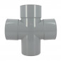 Cross PVC 87° 30 (90°) Male/Female - 110
