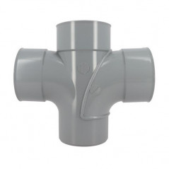 Croce PVC 87° 30 (90°) Maschio/Femmina - 125