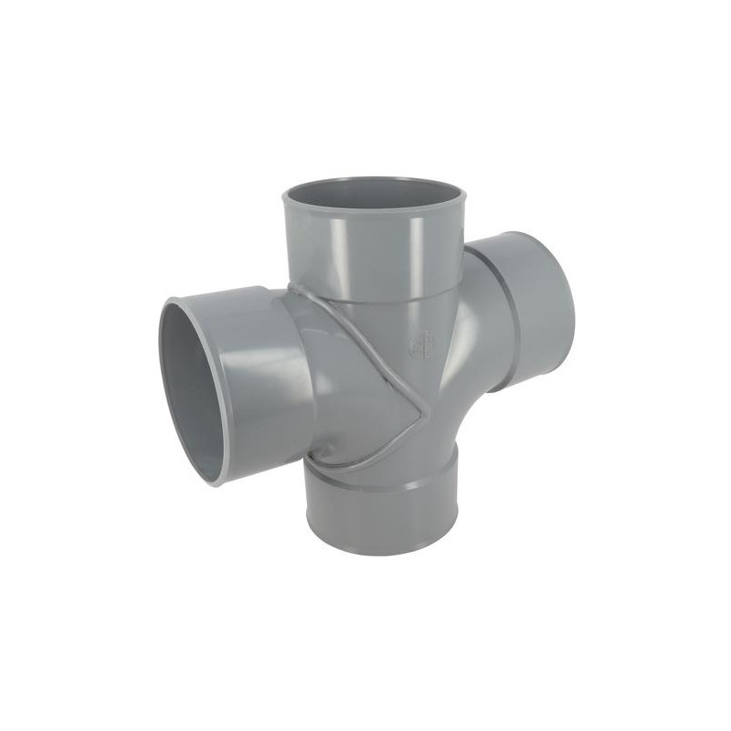 PVC-Kreuz 87° 30 (90°) Weiblich/Weiblich - 125