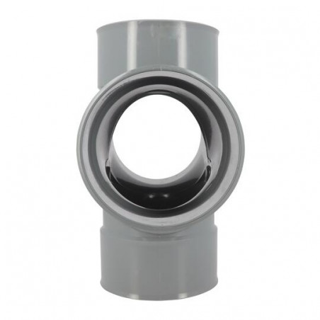 Croce Pvc 87° 30 (90°) Femmina/Femmina - 125, NICOLL, RX188