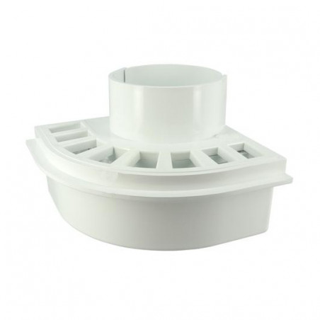 Balcony drain: D.100