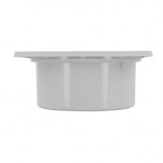 Yard drain with vertical socket: M80-F90, light grey