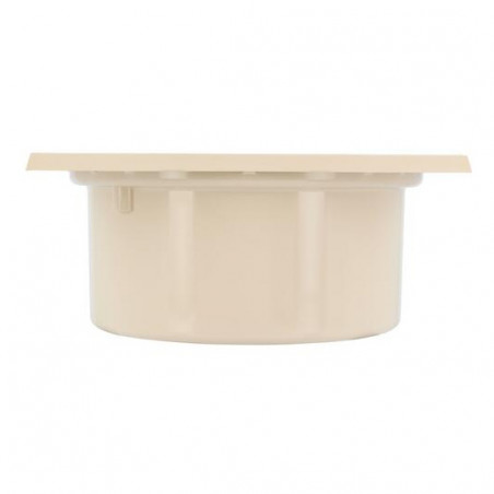 Siphon de cour à emboîture incorporée verticale M80 F90, sable NICOLL SC089S - Image 3/5