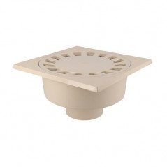 Yard Drain With Vertical Socket : M100 - F90/100 Sand, NICOLL, SC1009S