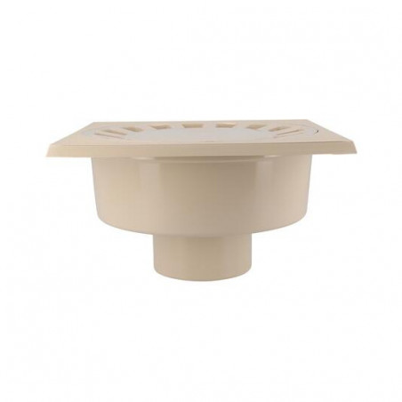 Yard Drain With Vertical Socket : M100 - F90/100 Sand, NICOLL, SC1009S