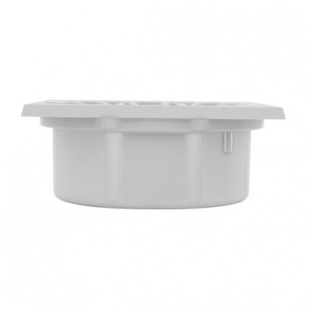 Scarico da cantiere con presa verticale: M50-F40/63, grigio chiaro