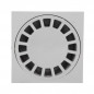 Yard drain with vertical socket: M50-F40/63, light grey Yard drain with vertical socket: M50-F40/63, light grey