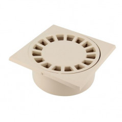 Siphon de cour à emboîture incorporée verticale M50 F40/63, sable NICOLL SC456S - Image 1/4