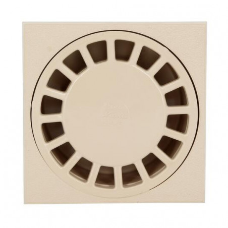 Yard Drain With Vertical Socket: M50-F40/63, Sand, NICOLL, SC456S