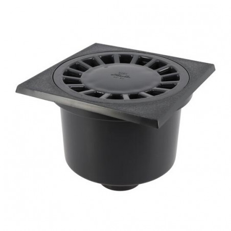 Desagüe Del Patio Con Trampa De Agua: M50 - F40 Gris Oscuro, NICOLL, SC54