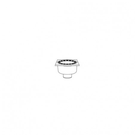 Yard Drain With Water Guard : M50 - F40 Dark Grey, NICOLL, SC54