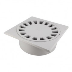 Tuinafvoer Met Verticale Aansluiting M90 F80/100, Lichtgrijs, NICOLL, SC891G