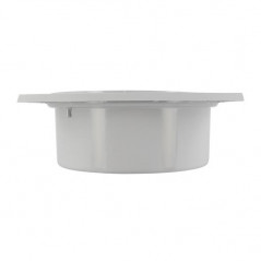 Scarico da cantiere con presa verticale: M90-F80/100, grigio chiaro