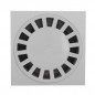 Yard drain with vertical socket: M90-F80/100, light grey