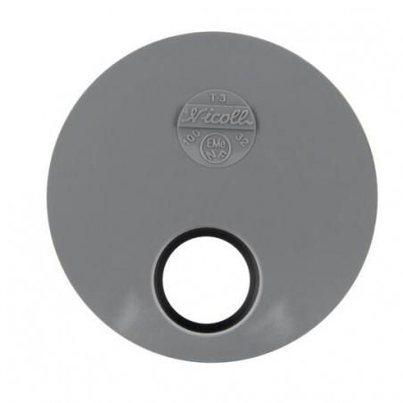 Ingebouwde Verloopstekker Pvc Mannetje 100 Mm, Vrouwtje 32 Mm., NICOLL, T3