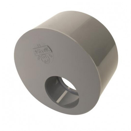 Eingebauter Pvc-Reduzierpuffer, Männlich 100 Mm, Weiblich 40 Mm., NICOLL, T4