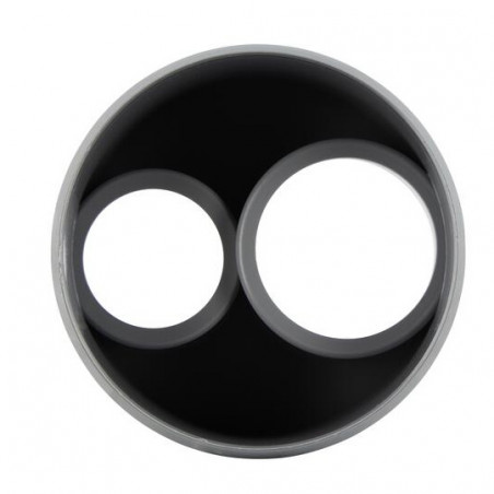 Spina Di Riduzione In Pvc Incorporata, Maschio 100 Mm, Femmina 50/40 Mm., NICOLL, T54