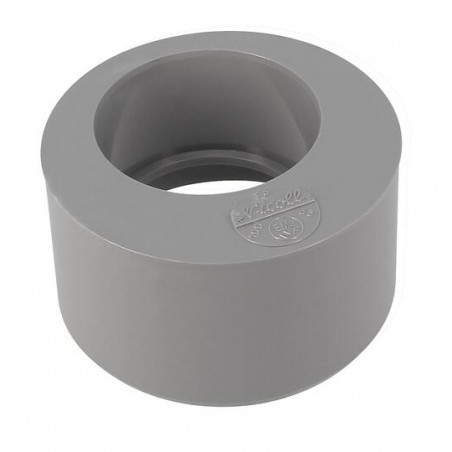 Tapón Reductor De Pvc Incorporado, Macho 100 Mm, Hembra 63 Mm., NICOLL, T6