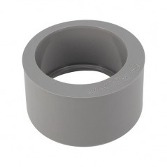 Ingebouwde Verloopstekker Pvc Mannetje 100 Mm, Vrouwtje 75 Mm., NICOLL, T7