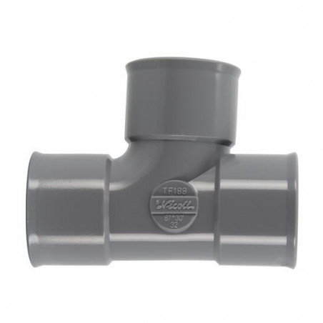 87 Graden30 Ff 32 Pvc T-Stuk, NICOLL, TF188