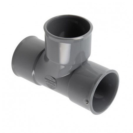 87 graden30 FF 40 PVC T-stuk