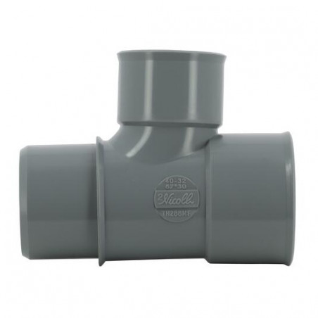 T-Stück 90° Reduziert Mf: 40/32/40, NICOLL, TH288MF