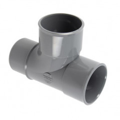 87 graden PVC T-stuk30 MF 50