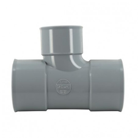 Tee Reducido De 90° Ff : 50/40/50, NICOLL, TJ288