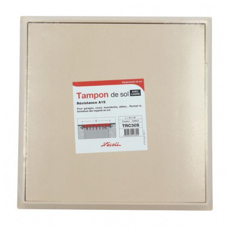 Copertura Con Cornice: 30X30, NICOLL, TRC30S