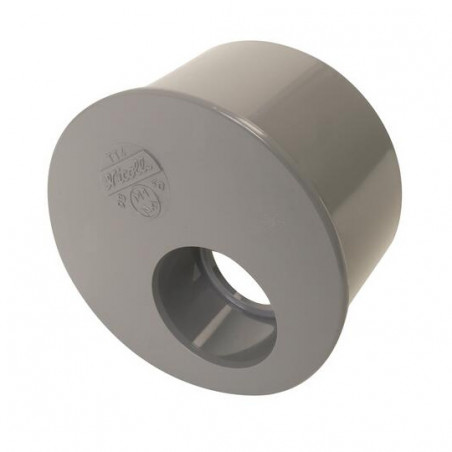 Enchufe Reductor Incorporado Pvc Macho 93,6 Mm, Hembra 40 Mm., NICOLL, TT4