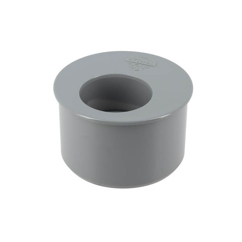 Ingebouwde verlagingsplug PVC mannetje 93,6, vrouwtje 50 mm