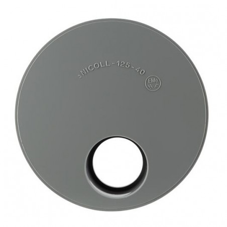 Enchufe Reductor De Pvc Incorporado 125 Mm Macho, 40 Mm Hembra., NICOLL, X4